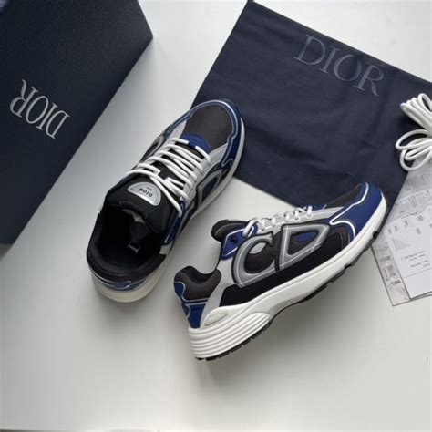 dior trainers blue and white|dior b 30 black.